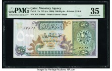 Qatar Qatar Monetary Agency 500 Riyals ND (ca. 1980) Pick 12a PMG Choice Very Fine 35. 

HID09801242017

© 2020 Heritage Auctions | All Rights Reserve...