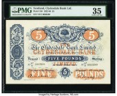 Scotland Clydesdale Bank Ltd. 5 Pounds 8.7.1936 Pick 186 PMG Choice Very Fine 35. 

HID09801242017

© 2020 Heritage Auctions | All Rights Reserved