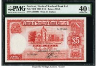 Scotland North of Scotland Bank Ltd. 5 Pounds 1.7.1944 Pick S645 PMG Extremely Fine 40 EPQ. 

HID09801242017

© 2020 Heritage Auctions | All Rights Re...
