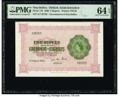 Seychelles Government of Seychelles 5 Rupees 1.8.1960 Pick 11b PMG Choice Uncirculated 64 EPQ. 

HID09801242017

© 2020 Heritage Auctions | All Rights...