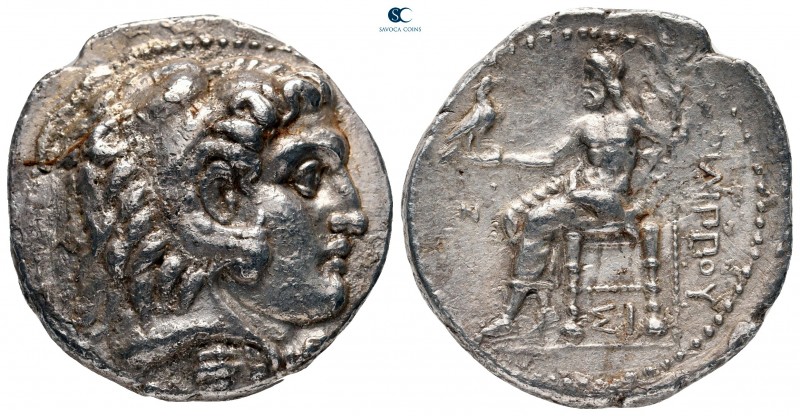 Kings of Macedon. Sidon. Philip III Arrhidaeus 323-317 BC. Struck under Laomedon...