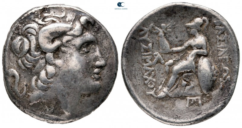Kings of Thrace. Possibly Ephesos. Macedonian. Lysimachos 305-281 BC. 
Tetradra...