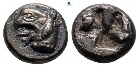 Ionia. Phokaia  circa 521-478 BC. Trihemiobol AR