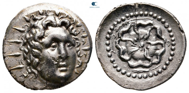 Islands off Caria. Rhodos circa 88-42 BC. 
Drachm AR

20 mm, 4,05 g

Radiat...