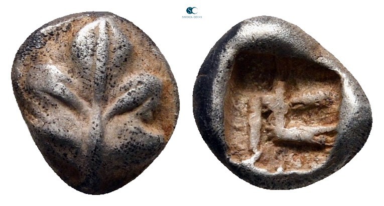 Islands off Caria. Rhodos. Kamiros circa 550-500 BC. 
Obol AR

8 mm, 0,74 g
...