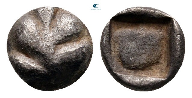 Islands off Caria. Rhodos. Kamiros circa 500-460 BC. 
Hemiobol AR

6 mm, 0,37...