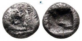 Kings of Lydia. Sardeis. Kroisos circa 560-546 BC. Twelfth Stater or Hemihekte AR