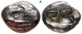 Kings of Lydia. Sardeis. Kroisos circa 560-546 BC. Double Siglos AR