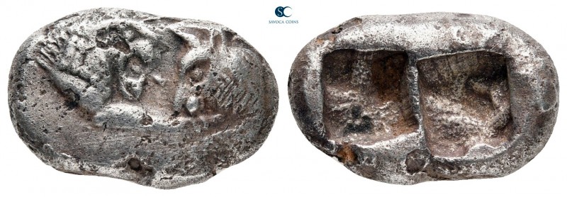 Kings of Lydia. Sardeis. Kroisos 560-546 BC. 
Siglos AR

18 mm, 5,27 g

Con...