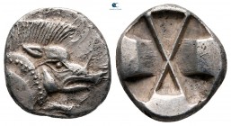 Dynasts of Lycia. Uncertain mint. Uncertain Dynast 525-480 BC. 1/3 Stater AR