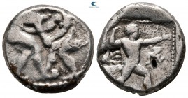 Pamphylia. Aspendos circa 380-325 BC. Stater AR