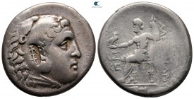 Pamphylia. Aspendos circa 191-190 BC. Struck in the name and types of Alexander III. Tetradrachm AR