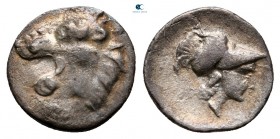 Pamphylia. Side  circa 250-150 BC. Obol AR