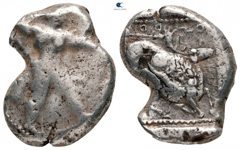 Cyprus. Kition. Azbaal circa 449-425 BC. 
Stater AR

23 mm, 10,87 g

Herakl...