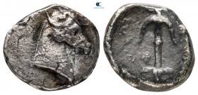 Seleukid Kingdom. Uncertain mint 18 in Areia, Margiana or Bactria. Seleukos I Nikator 312-281 BC. Drachm AR