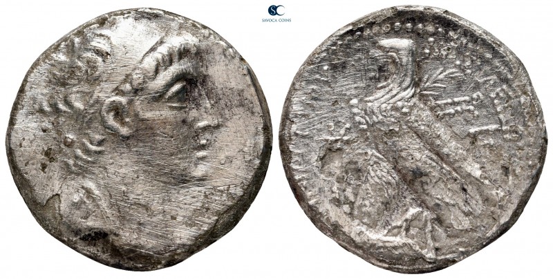 Seleukid Kingdom. Tyre. Demetrios II Nikator, 1st reign 146-138 BC. Dated SE 167...