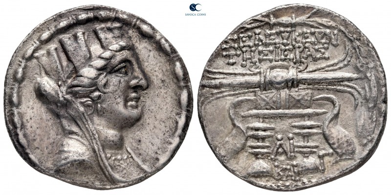 Seleucis and Pieria. Seleukeia Pieria circa 105-83 BC. Dated CY 11=99-98 BC
Tet...