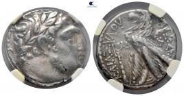 Phoenicia. Tyre circa 126 BC-AD 67. Dated CY 144=AD 18-19. Shekel AR