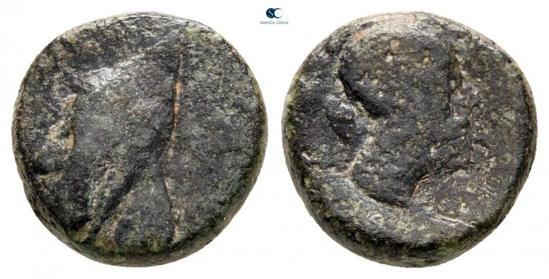 Kings of Armenia Minor. Uncertain mint. Uncertain king (Mithradates ?) circa 180...