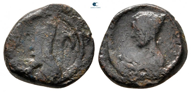 Kings of Sophene. Arkathiocerta (?). Mithradates I 150-100 BC. 
Chalkous Æ

1...