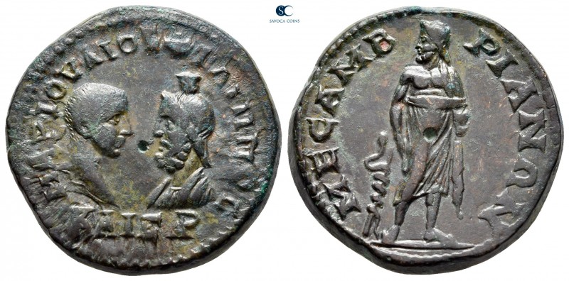Thrace. Mesembria. Philip II, as Caesar AD 244-246. 
Bronze Æ

27 mm, 12,41 g...