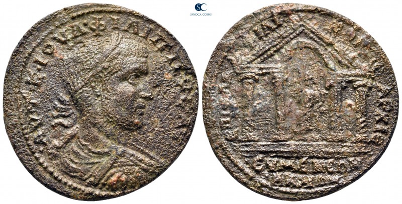 Phrygia. Eumeneia - Fulvia. Philip I Arab AD 244-249. Flavius Philikos, high pri...