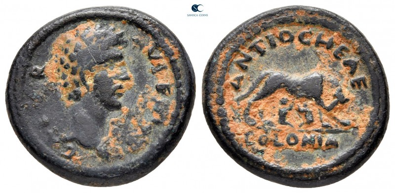 Pisidia. Antioch. Marcus Aurelius as Caesar AD 144-161. 
Bronze Æ

19 mm, 3,8...