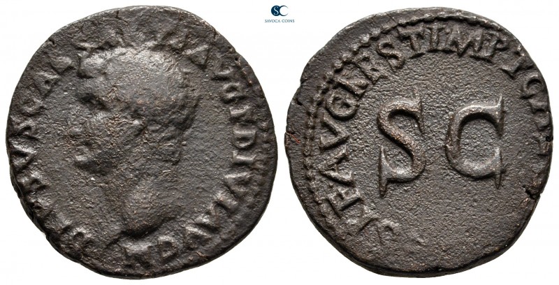 Drusus, son of Tiberius AD 22-23. restitution issue struck under Titus. Rome
As...
