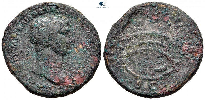 Trajan AD 98-117. Struck AD 104-111. Rome
Sestertius Æ

35 mm, 24,55 g

[IM...