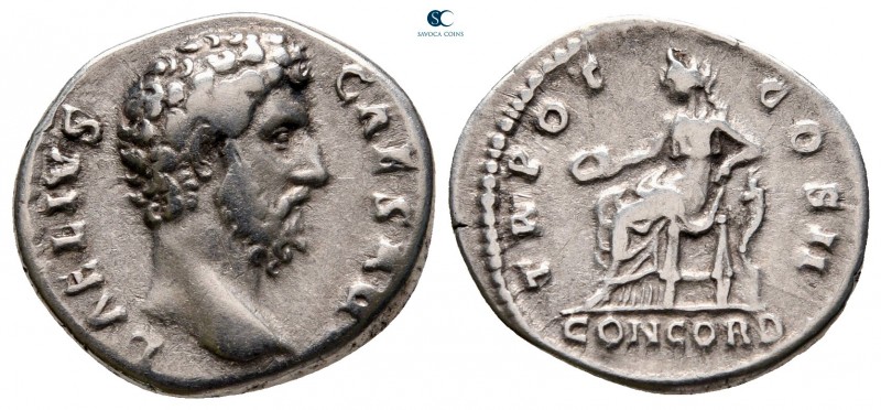 Aelius, as Caesar AD 136-138. Struck AD 137. Rome
Denarius AR

18 mm, 3,23 g...