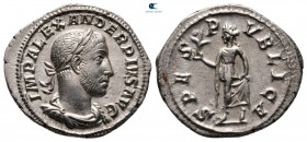 Severus Alexander AD 222-235.  Roma.  Denarius AR