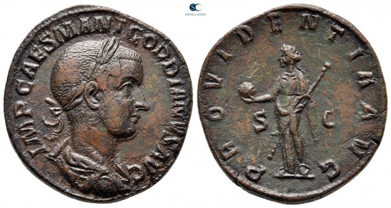 Gordian III AD 238-244. Rome
Sestertius Æ

31 mm, 17,10 g

IMP CAES M ANT G...