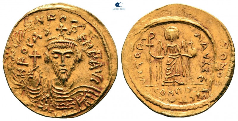 Phocas AD 602-610. Constantinople. 5th officina
Solidus AV

23 mm, 4,51 g

...