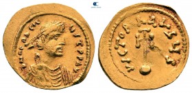 Herakleios AD 610-641.  İstanbul.  Semissis AV