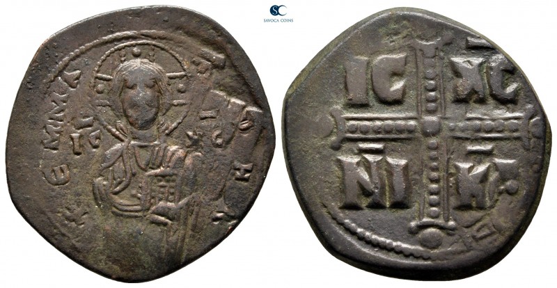 Michael IV the Paphlagonian AD 1034-1041. Constantinople
Anonymous Follis Æ

...