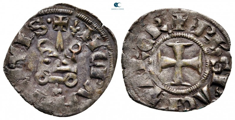 Philippe de Taranto AD 1307-1313. Possibly struck before AD 1307. Lepanto (moder...