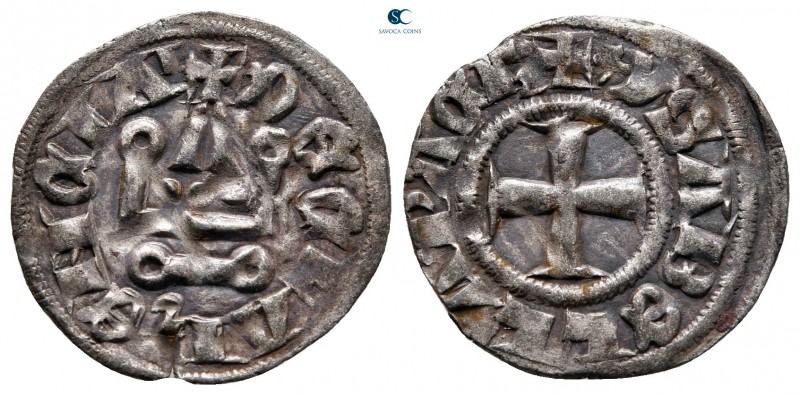 Isabelle de Villehardouin AD 1297-1301. Glarenza (modern Kyllini in Elis)
Denie...