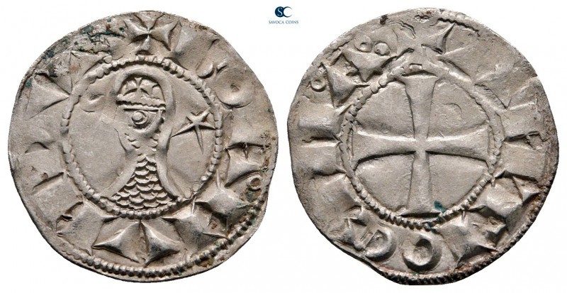 Bohémond III AD 1163-1201. Antioch
Denier AR

18 mm, 0,95 g

+BOAHVNDVS, he...