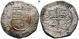 Spain. Seville mint. Philipp II AD 1556-1598. Struck circa AD 1586-1592. 8 Reales AR