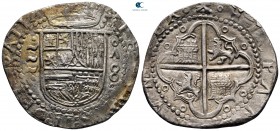 Spain. Valladolid mint. Philipp II AD 1556-1598. 8 Reales AR