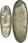 Japan. Silver. 1820-1837. F. Bunsei Chogin Silver JNDA09-67. 147.00g. Ag360. aprx.92.00mm.