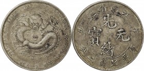 China. Silver. 1901. Dollar. F. Jiangnan Province Kiangnan-hsu Yuan-pao Silver 1 Dollar. 26.70g. .900. 39.70mm. Toned, 【Note】No Refunds/No Returns....