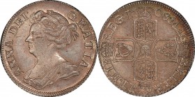 GB. Silver. 1708. Shilling. AU. PCGS MS63. Anne Silver 1 Shilling. 6.02g. .925. 26.00mm.