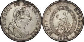 GB. Silver. 1804. Dollar. VF. George III Bank of England Silver Dollar. 26.83g. .903. 41.90mm.