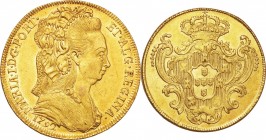 Portugal. Gold. 1792. 4 Escudo. AU. Maria I Gold 4 Escudos (Peca). 14.30g. .917.
