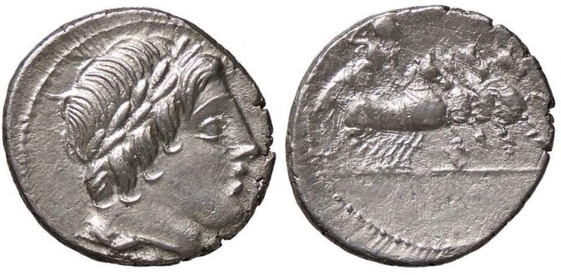 ROMANE REPUBBLICANE - ANONIME - Monete senza il nome del monetiere (143-81a.C.) ...