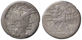 ROMANE REPUBBLICANE - AURELIA - Marcus Aurelius Cotta (139 a.C.) - Denario - Testa di Roma a d. /R Ercole su biga di centauri verso d. B. 16; Cr. 229/...