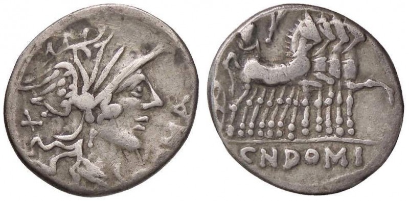 ROMANE REPUBBLICANE - DOMITIA - Cn. Domitius Ahenobarbus (116-115 a.C.) - Denari...