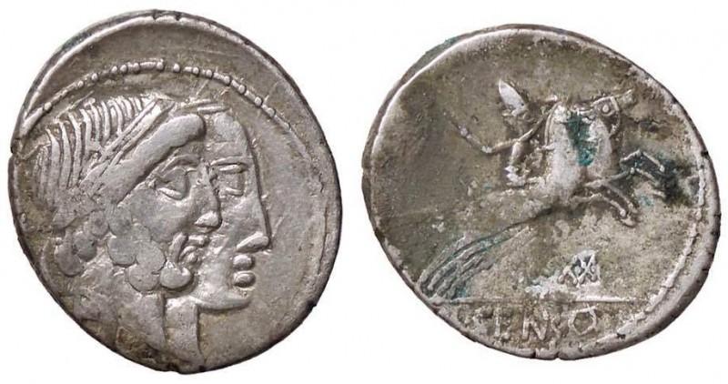 ROMANE REPUBBLICANE - MARCIA - C. Marcius Censorinus (88 a.C.) - Denario - Teste...