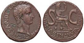 ROMANE IMPERIALI - Tiberio (14-37) - Asse - Testa a d. /R Livia velata seduta a d. con patera e scettro C. 17 (AE g. 11,04) Bel ritratto

Bel ritrat...